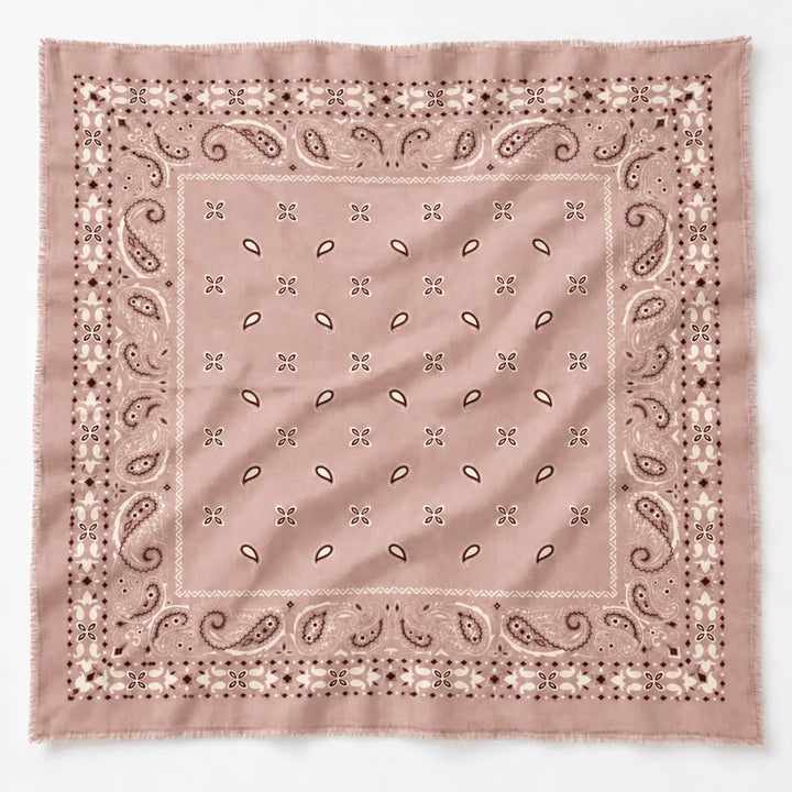 Brushed Bandana Oversized Scarf