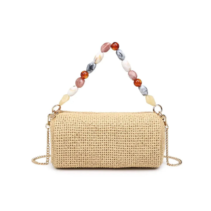 Rachel Straw Clutch