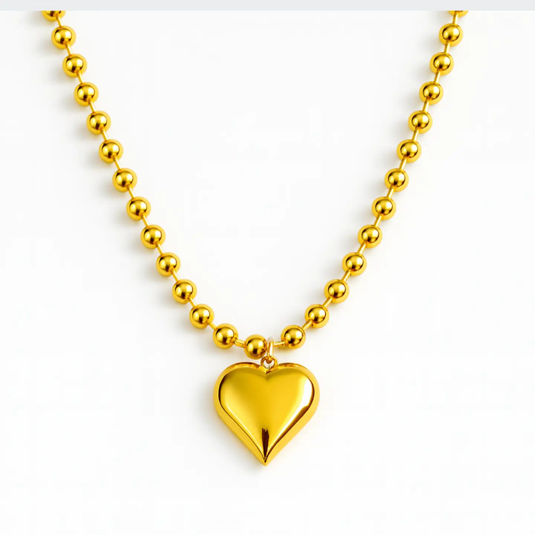 Paris Heart Necklace