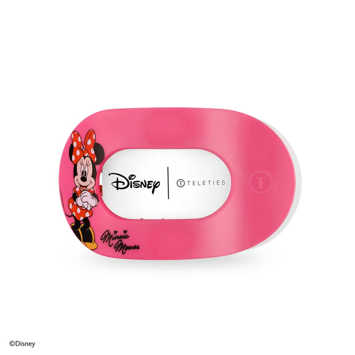 Teleties Minnie Mouse Flat Round Clip, Medium