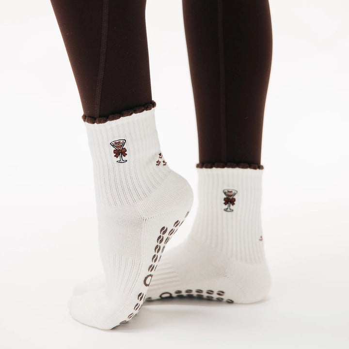 Weenie & Espresso Martini Grip Socks