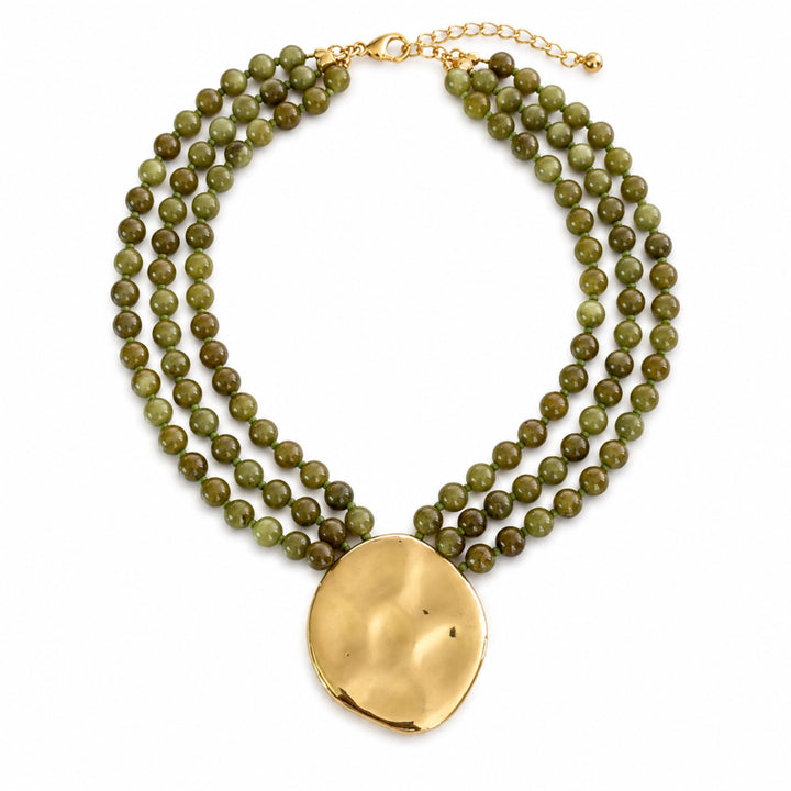Draping Beaded Necklace