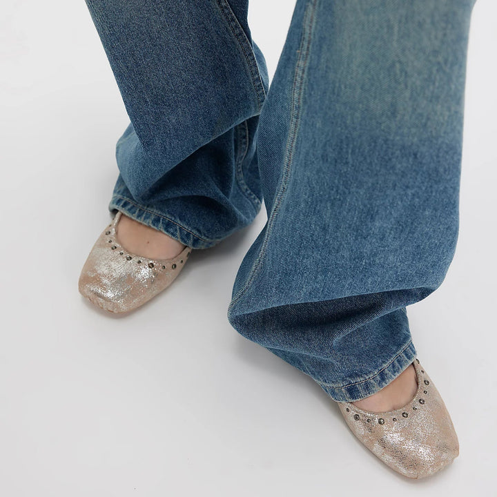 Free People Grace Gems Ballet Flats