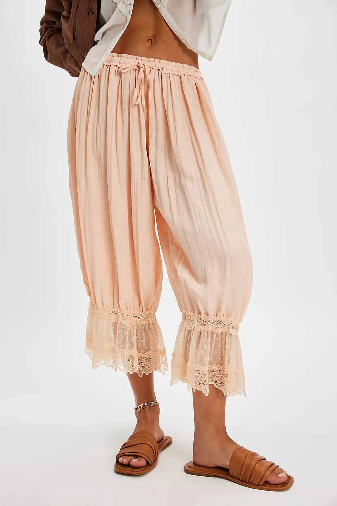 Free People Evelyn Slip On Sandals, Brown