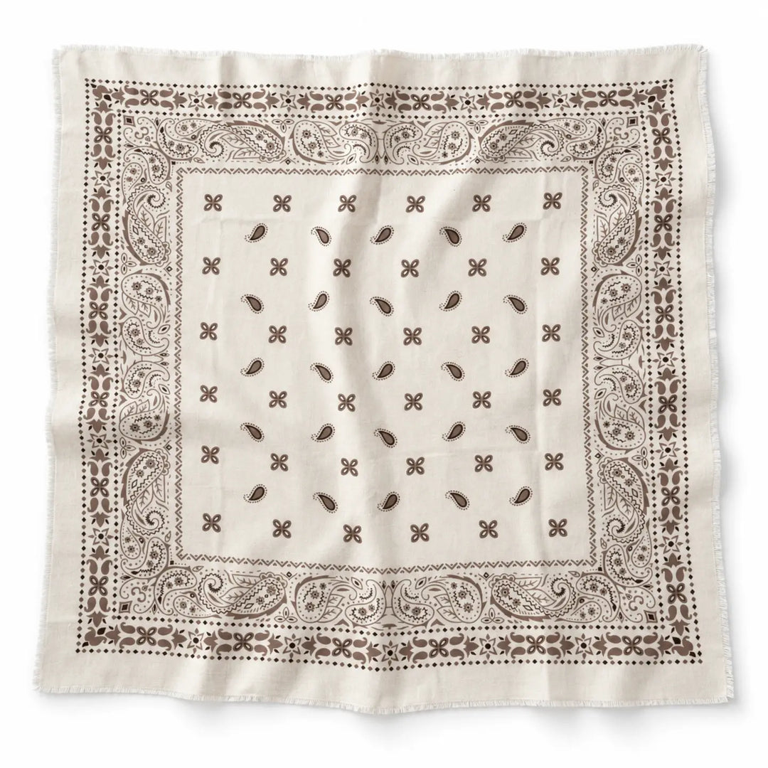 Brushed Bandana Oversized Scarf