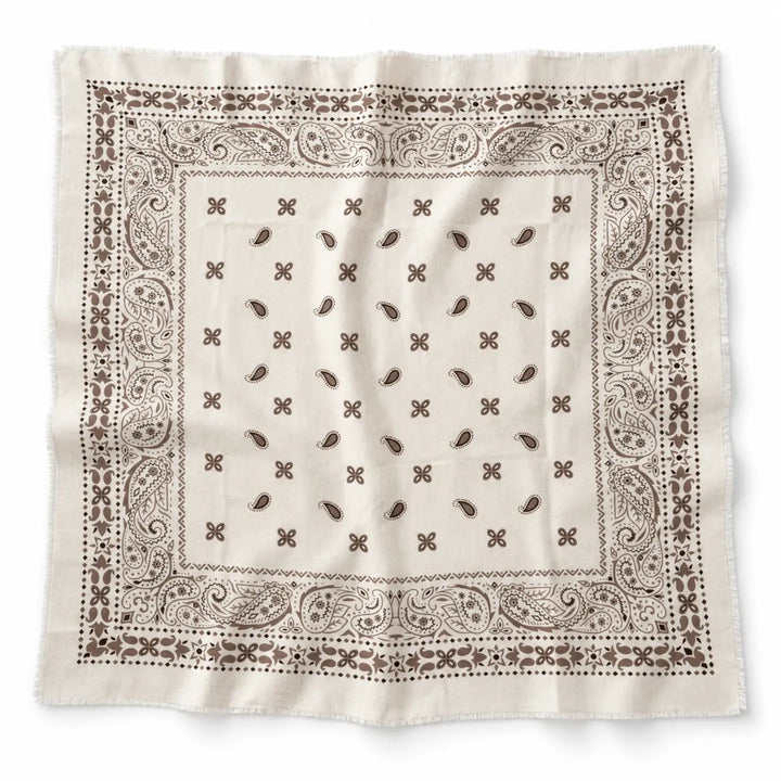 Brushed Bandana Oversized Scarf