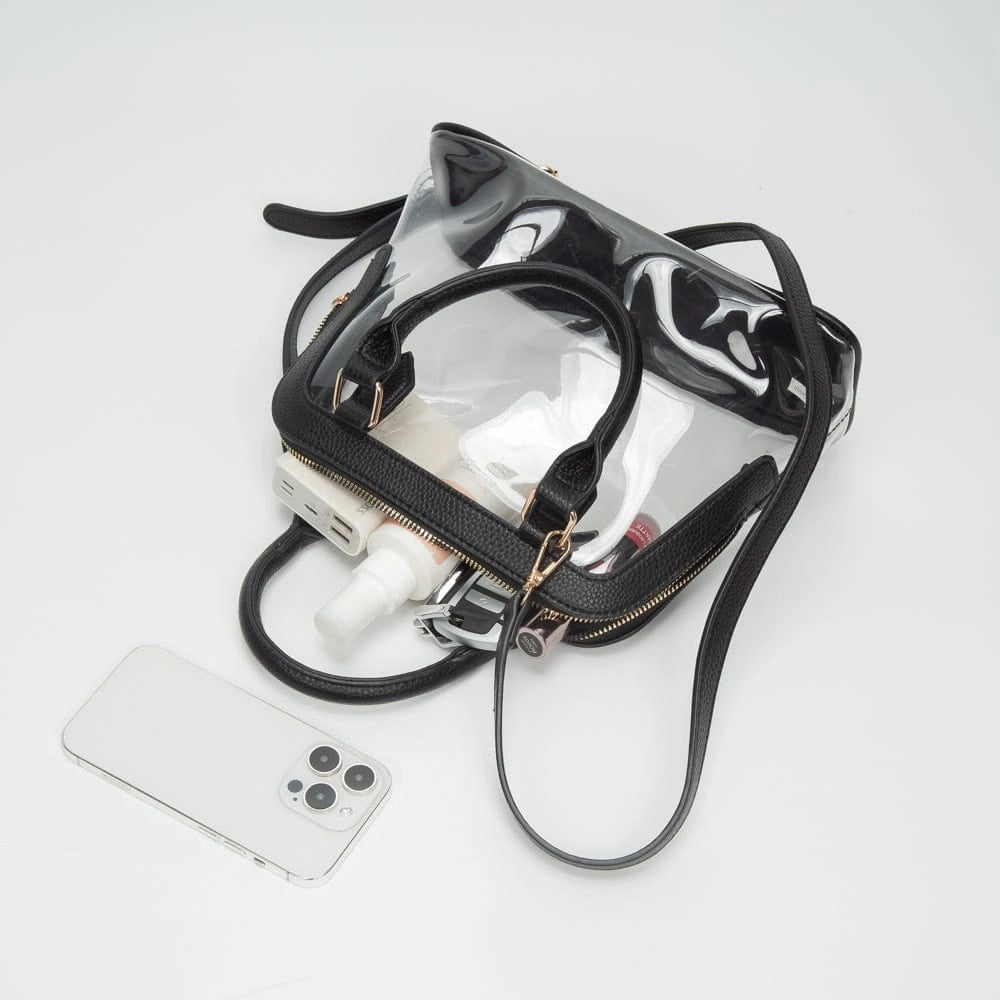 Analise Clear Stadium Crossbody Bag