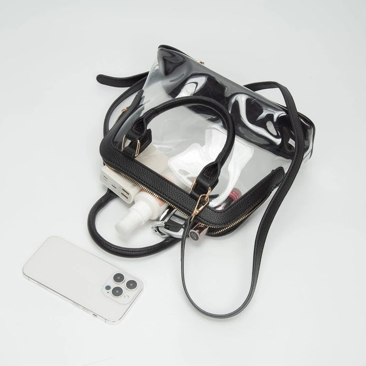 Analise Clear Stadium Crossbody Bag