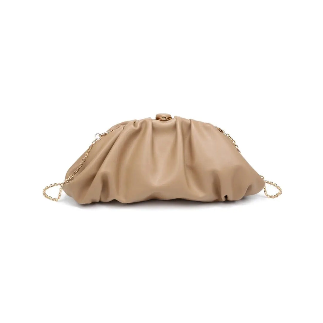 Jennifer Clutch in Ivory & Natural