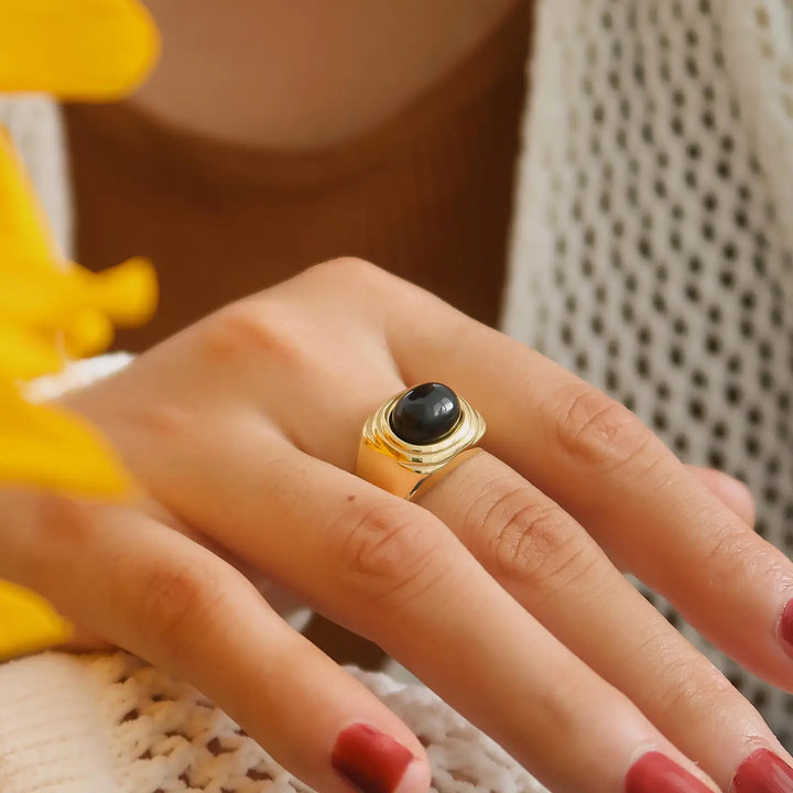 Palmer Agate Stone Ring