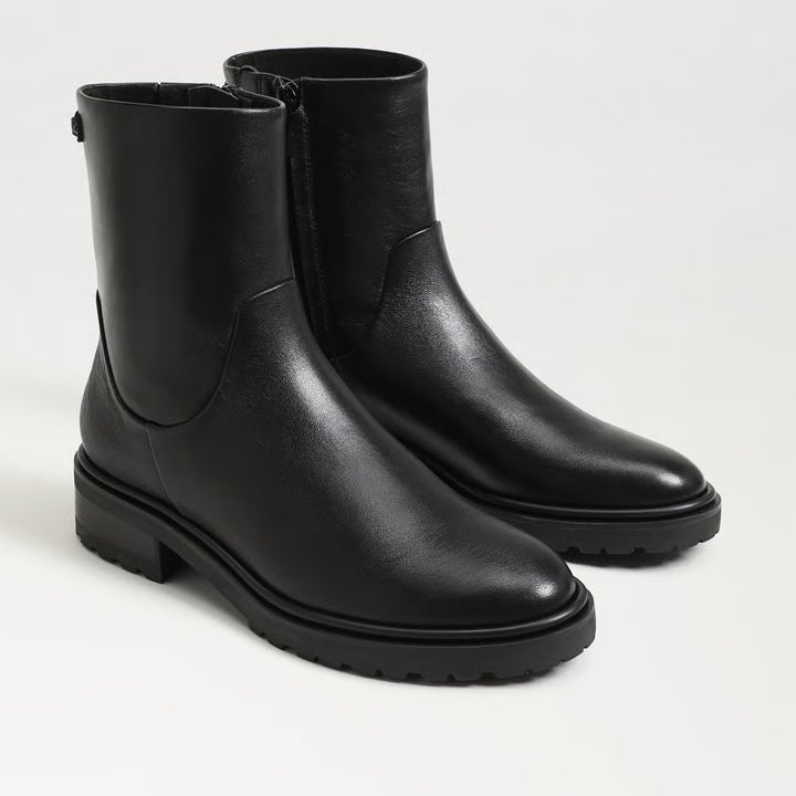 Sam Edelman Sky Boot in Black Leather