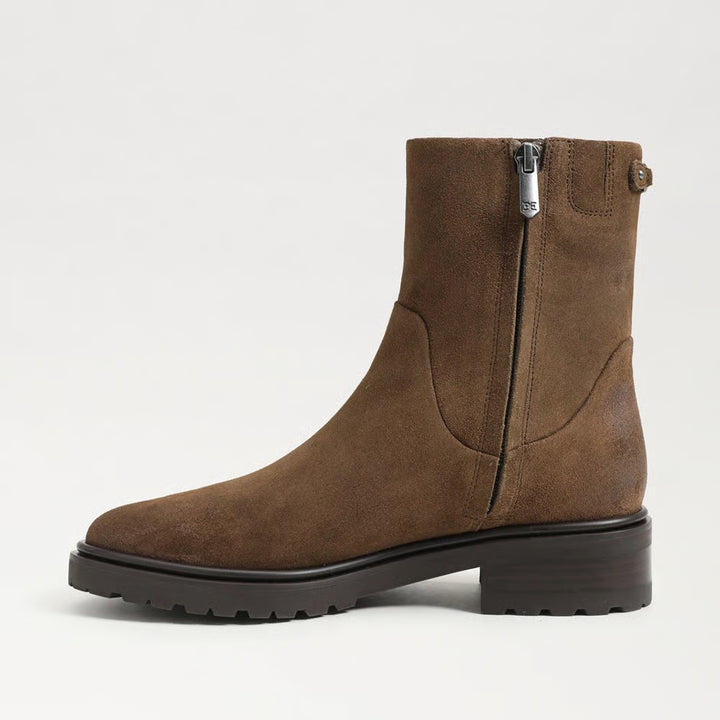 Sam Edelan Sky Boot in Washed Mocha Suede