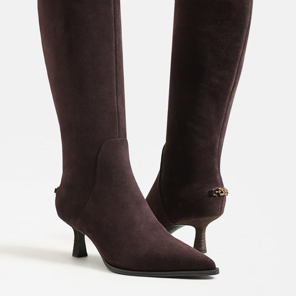 Circus by Sam Edelman Yulia Boot in Choco Suede