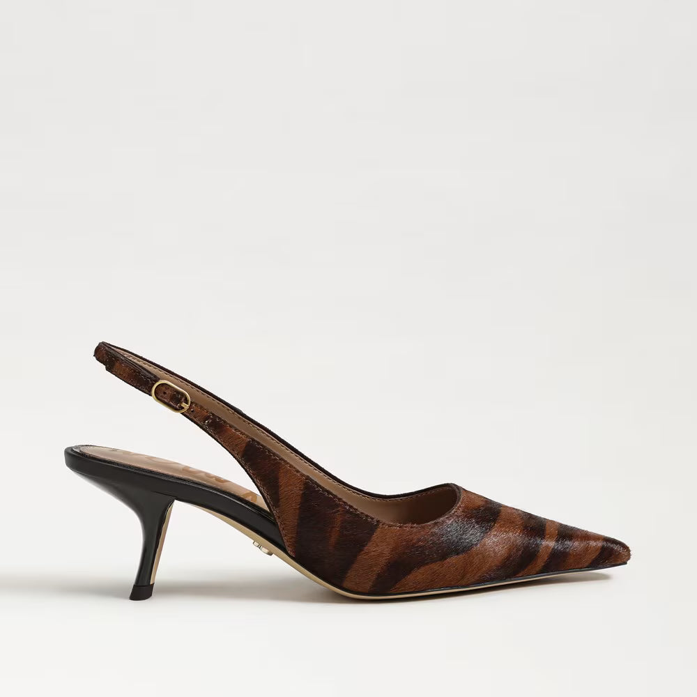 Sam Edelman Bianka Slingback in Savanna Calf Hair