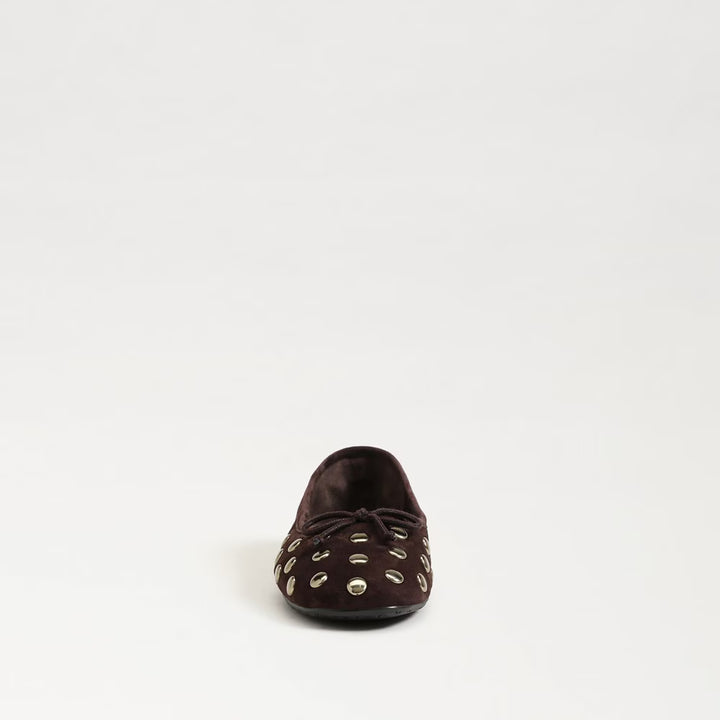 Sam Edelman Ali Stud in Cafe Noir Suede