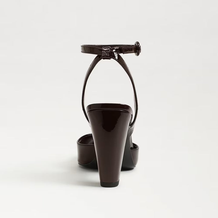 Sam Edelman Wrenna Pump in Chocolate Patent