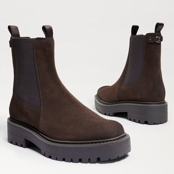 Sam Edelman Laguna Chelsea Boot in Dk Brownstone