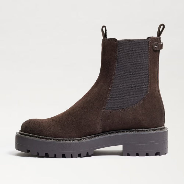 Sam Edelman Laguna Chelsea Boot in Dk Brownstone