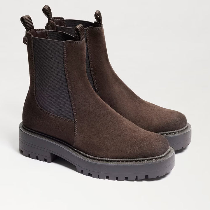 Sam Edelman Laguna Chelsea Boot in Dk Brownstone