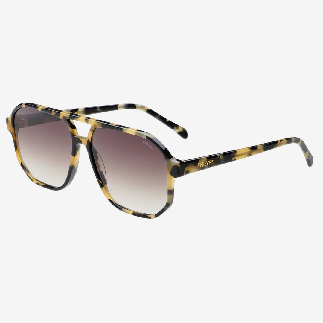 Billie Tortoise Aviator Sunglasses
