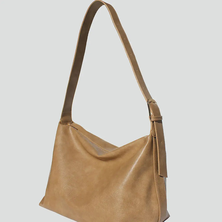 Ximena Slouchy Tote in Taupe