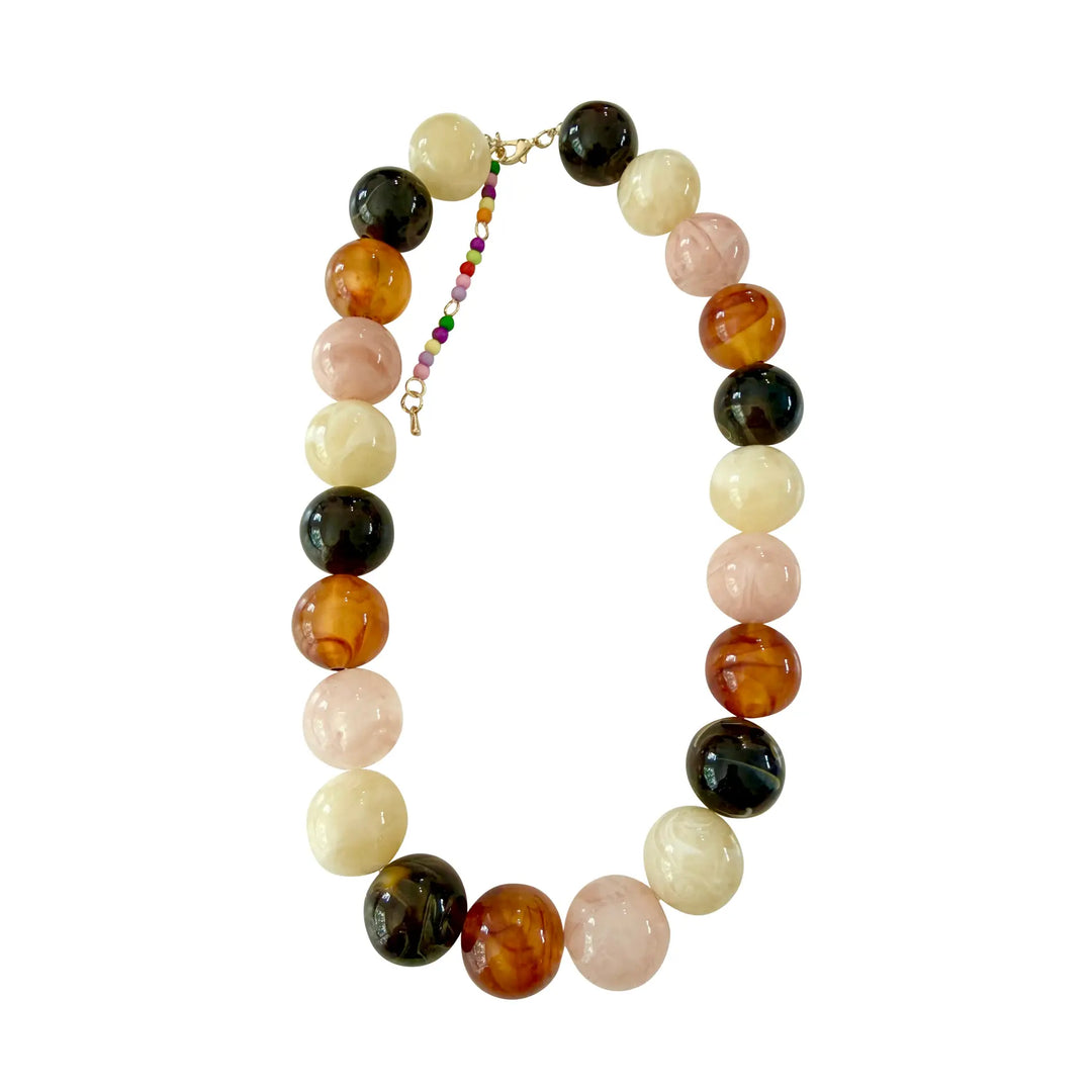 Celia Chunky Beaded Necklace