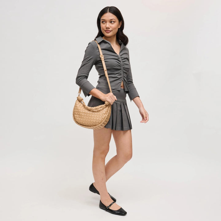 Violet Hobo Handbag