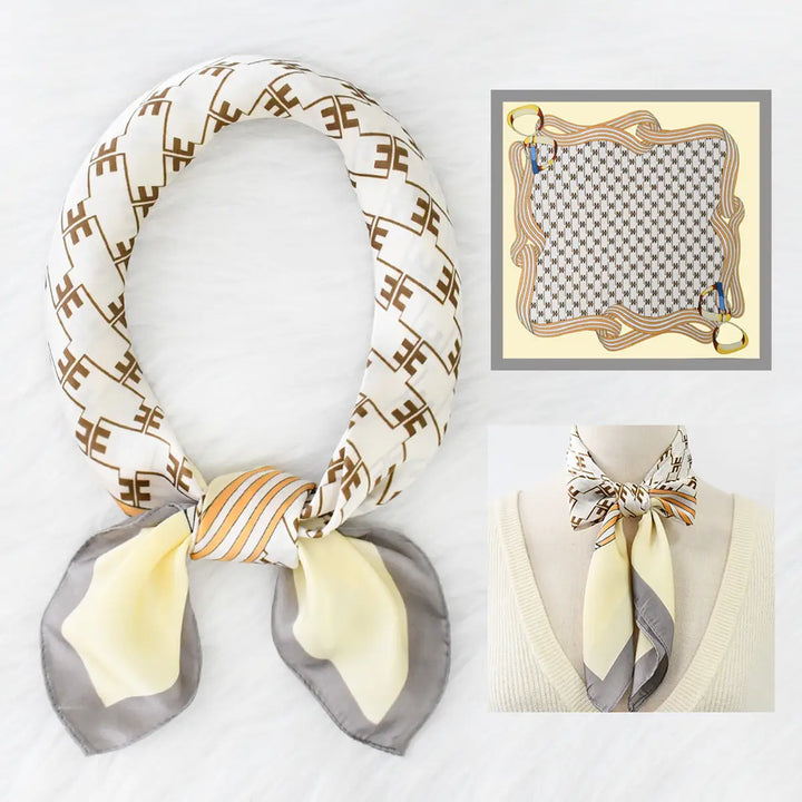 Chain Satin Scarf