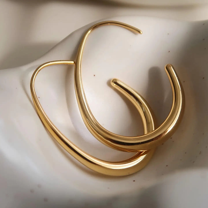 Cyril Open Hoop Earrings