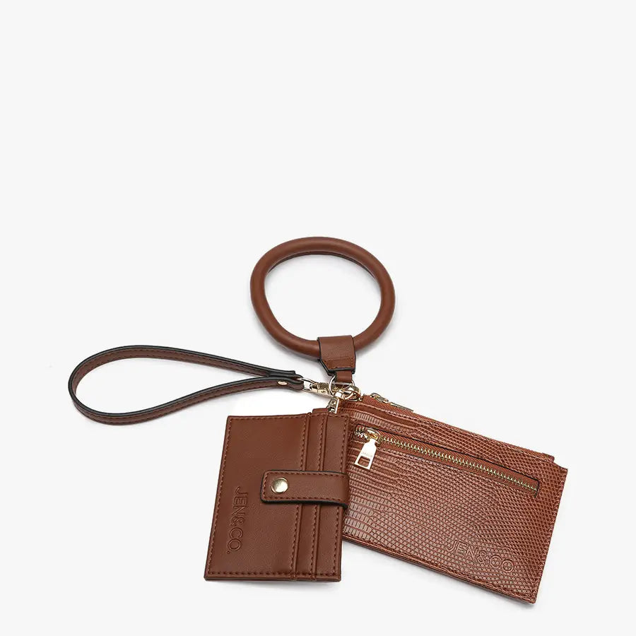 Libby Lizard Double Wallet Bangle