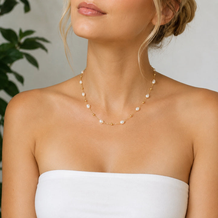 Ashley Freshwater Pearl Necklace