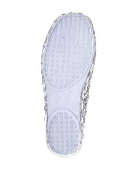 Jeffrey Campbell Sea-Glass Jelly Mule in Clear