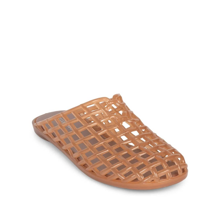 Jeffrey Campbell Sea-Glass Jelly Mule in Caramel