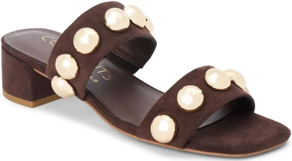 Coconuts by Matisse Women's Venus Suede Heeled Sandals