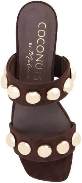 Coconuts by Matisse Women's Venus Suede Heeled Sandals
