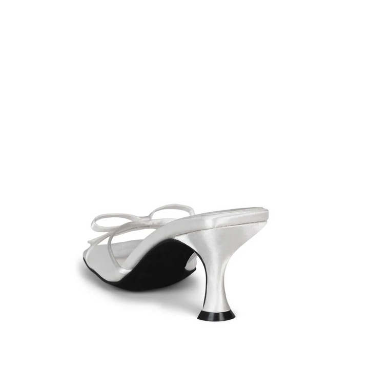 Jeffrey Campbell Sweet-On-U in White Satin
